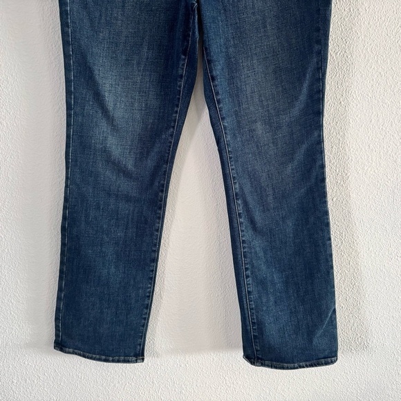 Straight Leg Marcel Blue Jeans Slimming Panel Lift Tuck Technology NYDJ 14P NWT - Picture 7 of 16